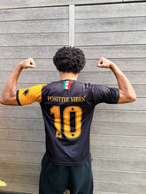 Load image into Gallery viewer, JERSEY POSITIVE VIBES Unisex black
