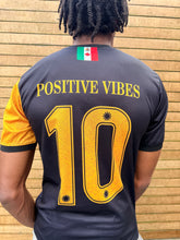 Load image into Gallery viewer, JERSEY POSITIVE VIBES Unisex black
