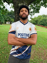 Load image into Gallery viewer, JERSEY POSITIVE VIBES Unisex White Drop 2
