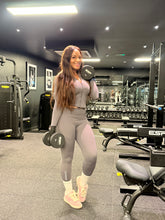 Load image into Gallery viewer, Soft Girl Jacket &amp; Leggings Workout / Yoga /Pilates set (Copy)
