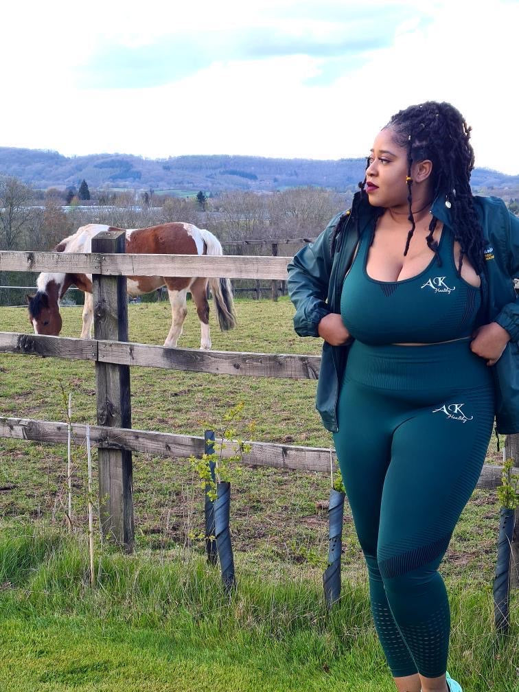 Emerald Bra & Leggings set
