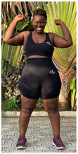 Load image into Gallery viewer, AK Seamless Shorts &amp; Bra Activewear  set
